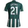 Camisola Manchester United Antony 21 Homen Equipamento 2ª 23/24